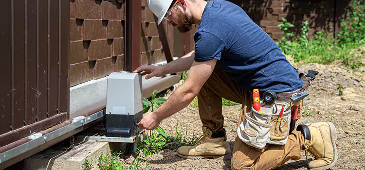 Electric Driveway Gate Installation Saginaw